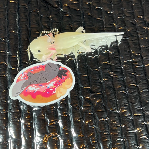 COOLalotl Axolotl Crazy Trending WaterProof Single Decor Accent Sticker - Picture 5 of 5